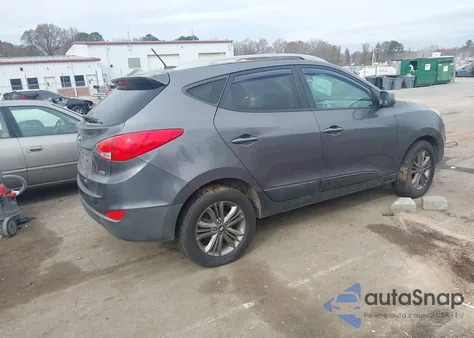 2015 Hyundai Tucson Se from USA, damaged, VIN KM8JUCAGXFU975284
